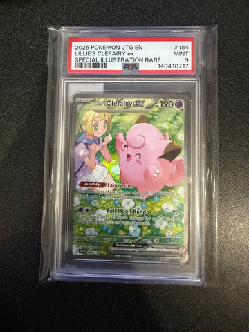 Pokemon: PSA 9 Lillie's Clefairy ex (SIR) - Journey Together