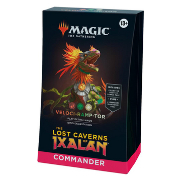 Magic the Gathering: Lost Caverns of Ixalan Commander Deck - Veloci-Ramp-Tor
