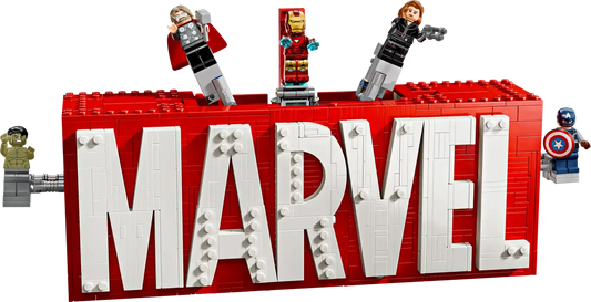 LEGO MARVEL Logo & Minifigures