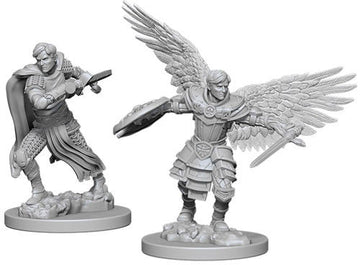 Dungeons & Dragons: Nolzur's Marvelous Unpainted Miniatures - W06 Male Aasimar Fighter