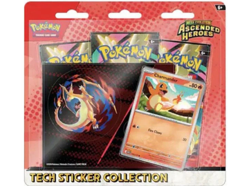 Pokémon - Mega Evolution Ascended Heroes - Tech Sticker Collection (Charmander) Limit 3