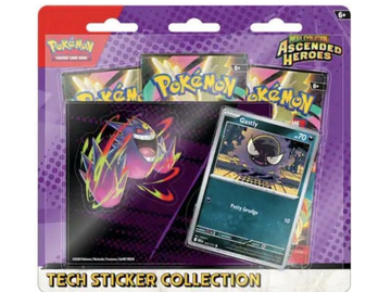 Pokémon - Mega Evolution Ascended Heroes - Tech Sticker Collection (Gastly) Limit 3