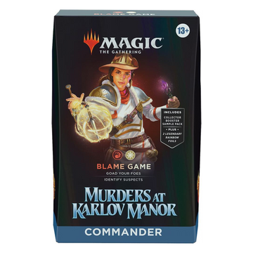 Magic the Gathering: Murders at Karlov Manor Commander Deck - Blame Game