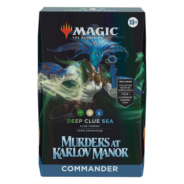Magic the Gathering: Murders at Karlov Manor Commander Deck - Deep Clue Sea