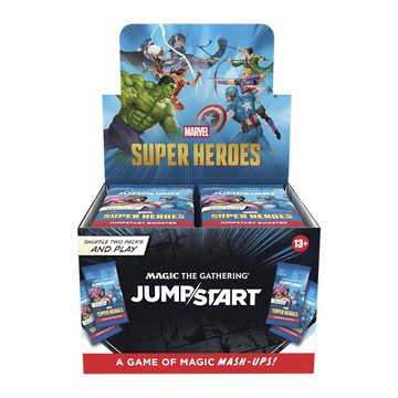Magic the Gathering: Universes Beyond - Marvel Super Heroes Jumpstart Booster Display