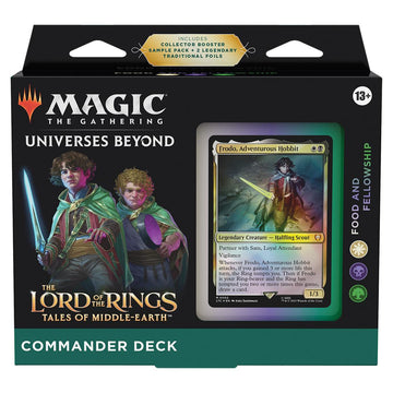 Lord of the Rings  Commander Deck Food and Fellowship