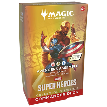 Marvel Super Heroes Commander Deck Collector's Edition Avengers Assemble
