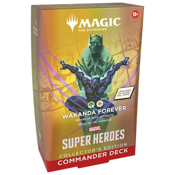 Marvel Super Heroes Commander Deck Collector's Edition Wakanda Forever