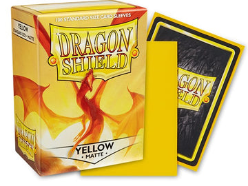Dragon Shield: Matte Sleeves - Yellow (100ct)