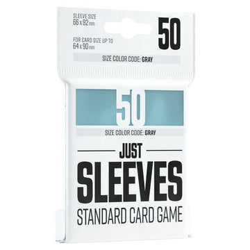 GameGenic: Just Sleeves - Gray Standard Card Game Size (50)