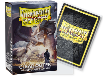 Dragon Shield: Matte Sleeves - Outer Clear (100ct)