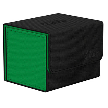 Ultimate Guard: Sidewinder 100+ Deck Box - Synergy Black/Green