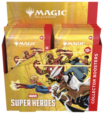 Magic The Gathering Marvel Super Heroes Collector Booster Box