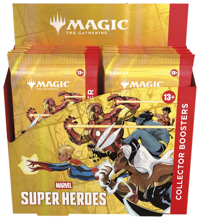 Magic The Gathering Marvel Super Heroes Collector Booster Box