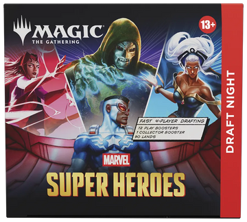 Magic The Gathering Marvel Super Heroes Draft Night Booster Box