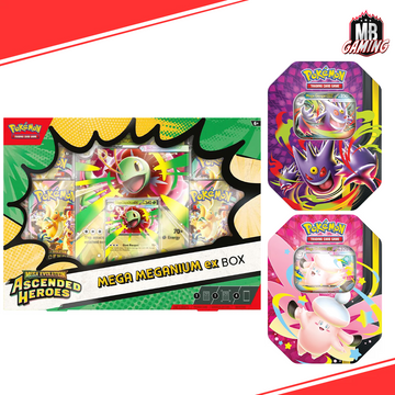 Pokemon: Ascended Heroes ex Box & Moonlit Tins Bundle (Choose Your Bundle)