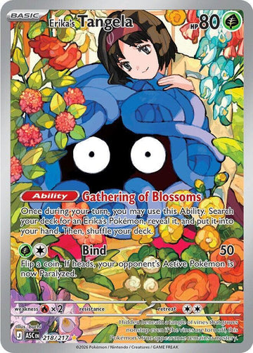 Erika's Tangela - 218/217 - ME: Ascended Heroes