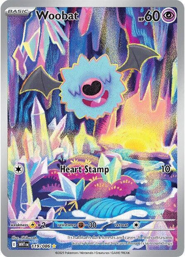 Woobat - 119/086 - SV: White Flare