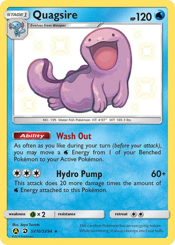 Quagsire - Hidden Fates: Shiny Vault