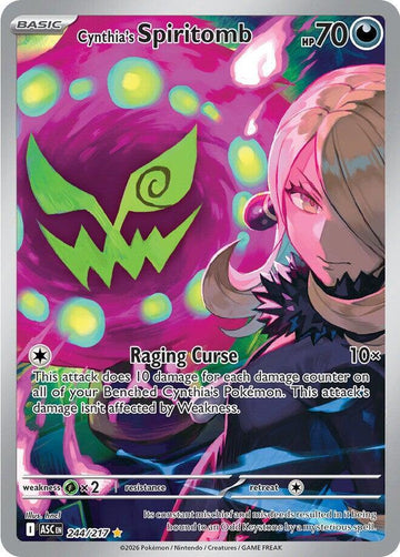 Cynthia's Spiritomb - 244/217 - ME: Ascended Heroes