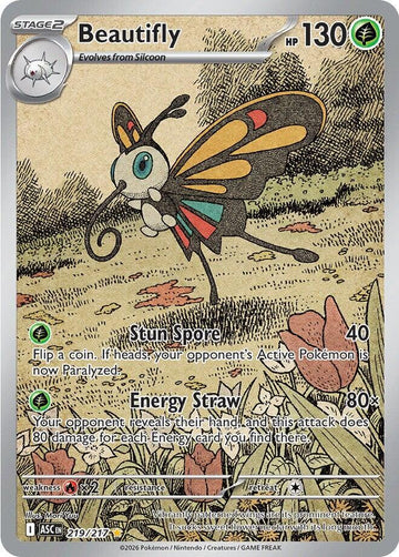 Beautifly - 219/217 - ME: Ascended Heroes