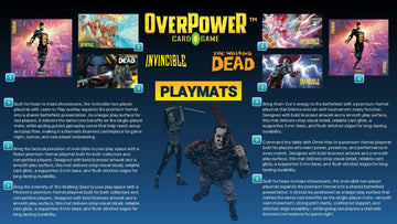 Overpower CCG Skybound Premium Playmat SET OF 6 (PRE-ORDER AUGUST 2026)