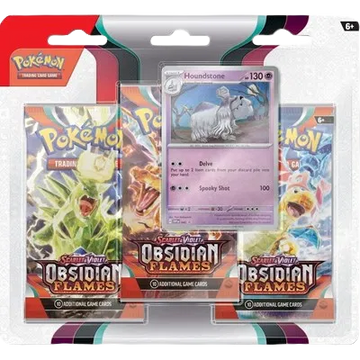 Pokémon TCG: Obsidian Flames 3-Pack Blister [Houndstone]