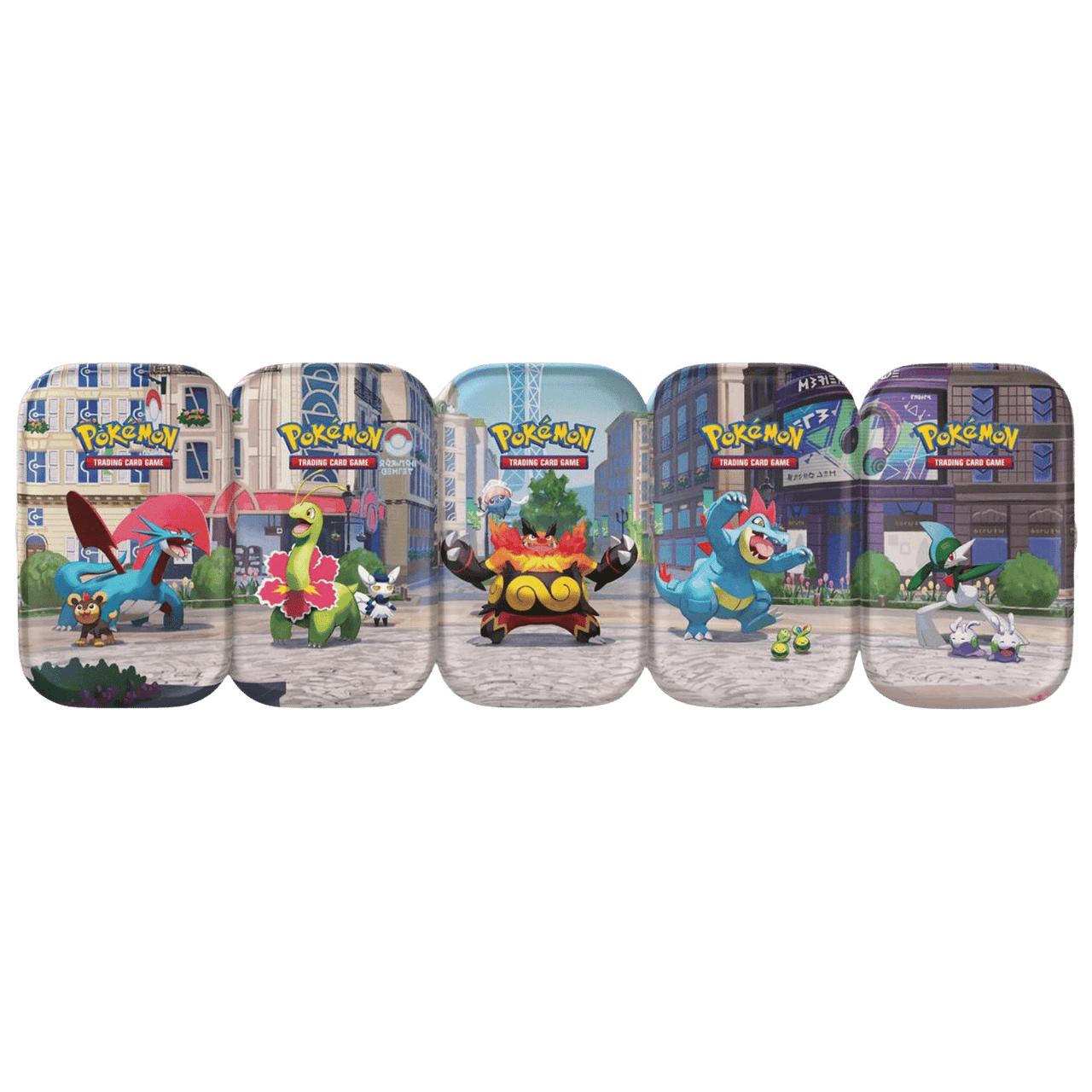 Pokemon Lumiose City Mini Tin Set Of 5