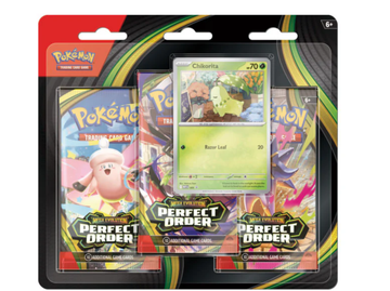 Pokémon - Mega Evolution - Perfect Order - 3 Pack Blister (Pre-Order March 27) LIMIT 2