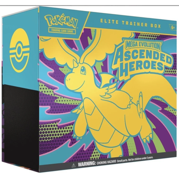 Pokemon Mega Evolutions Ascended Heroes Elite Trainer Box