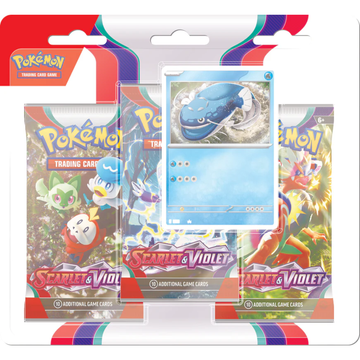 Pokemon - Scarlet and Violet - Base Set - 3 Pack Blister