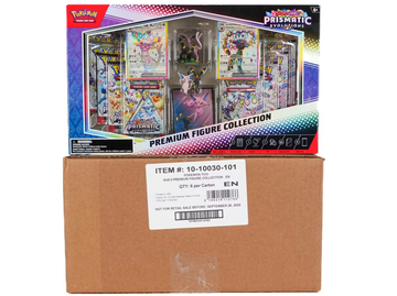 Pokémon - Scarlet and Violet - Prismatic Evolutions  - Figure Collection Sealed Case (6 Count)