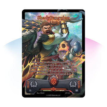 Elestrals TCG: ShadyPenguinn Promo Card (CP1-07)