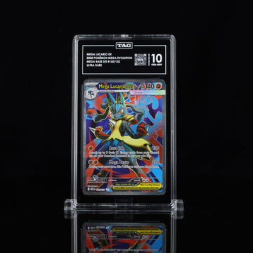 Mega Lucario EX #160 Mega Evolution TAG 10