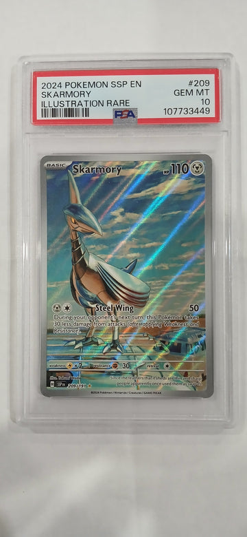 Pokemon: Skarmory Illustration Rare PSA 10