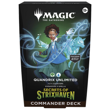 Magic the Gathering: Secrets of Strixhaven Commander Deck - Quandrix Unlimited