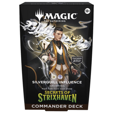 Magic the Gathering: Secrets of Strixhaven Commander Deck - Silverquill Influence