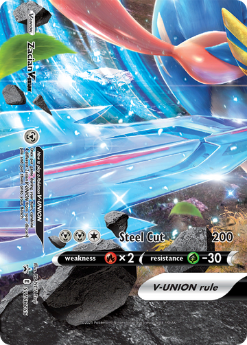 Zacian V Union Swsh165 298 Swsh Black Star Promos Holofoil