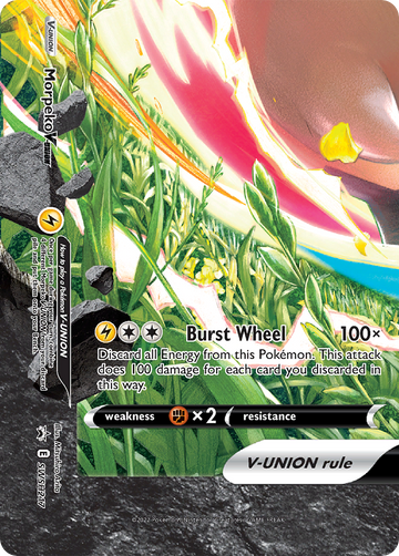 Morpeko V Union Swsh217 298 Swsh Black Star Promos Holofoil