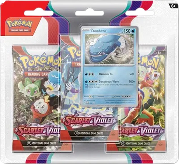 Pokémon TCG: Scarlet & Violet 3 Pack Blister [Dondozo]