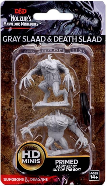 Dungeons & Dragons: Nolzur's Marvelous Unpainted Miniatures - W05 Grey Slaad & Death Slaad