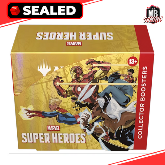 Magic The Gathering: Marvel Super Heroes Collector Booster Box