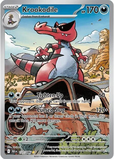 Krookodile - 137/086 - SV: Black Bolt