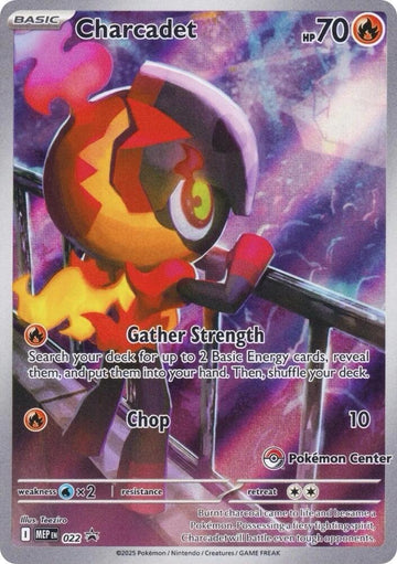 Charcadet - 022 (Pokemon Center Exclusive) - ME: Mega Evolution Promo