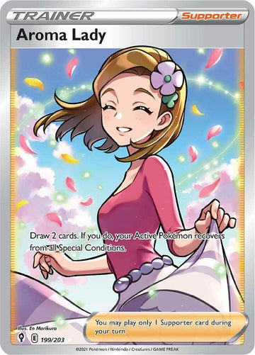 Aroma Lady (Full Art) - SWSH07: Evolving Skies