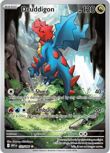 Druddigon - 151/086 - SV: White Flare