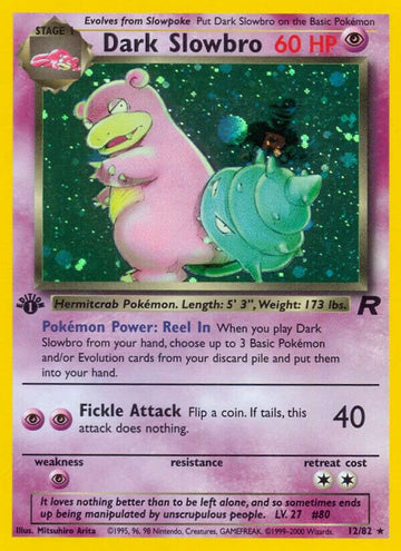 Dark Slowbro (12) - Team Rocket