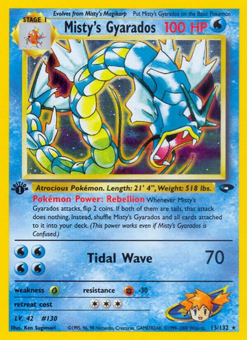 Misty's Gyarados - Gym Challenge
