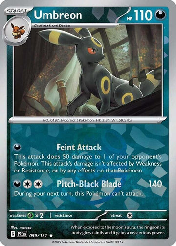 Umbreon (Master Ball Pattern) - SV: Prismatic Evolutions