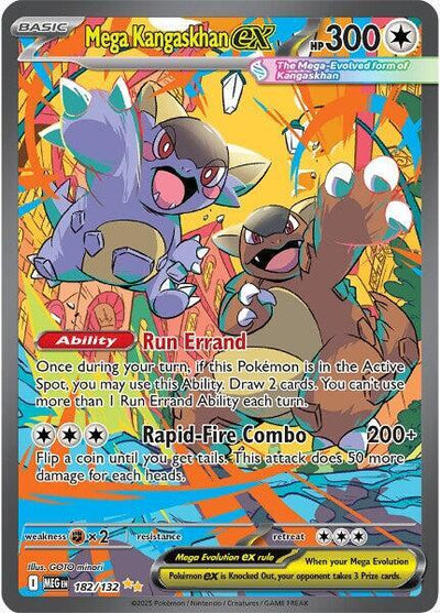 Mega Kangaskhan ex - 182/132 - ME01: Mega Evolution
